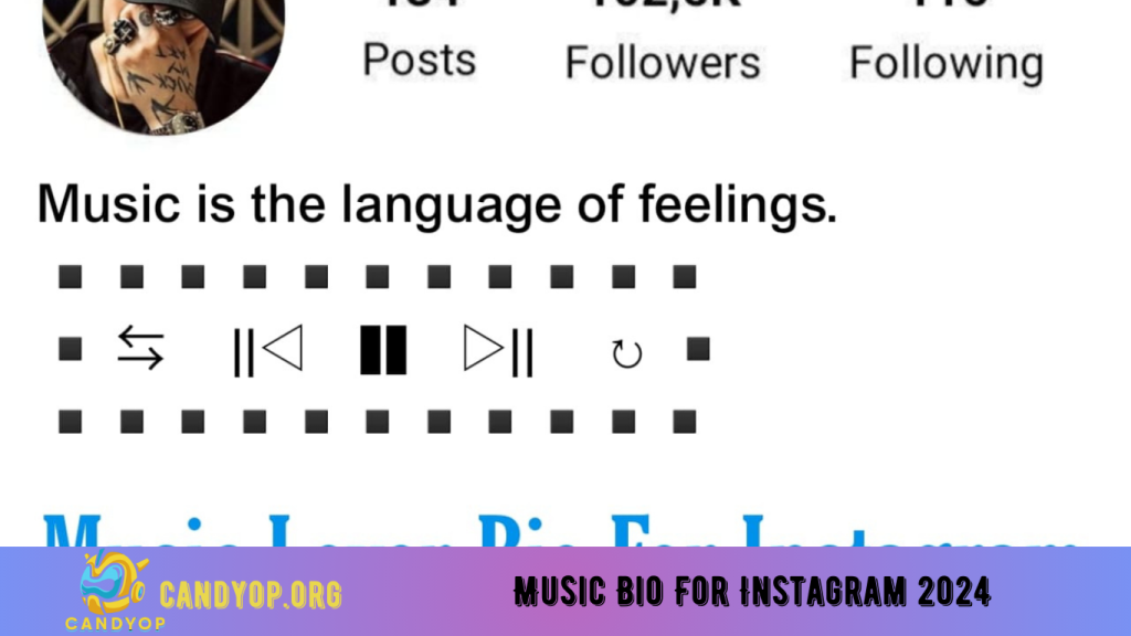 Music Bio For Instagram 2024