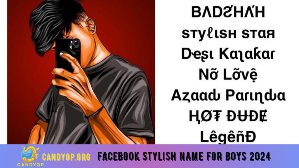 Facebook Stylish Name For Boys 2024