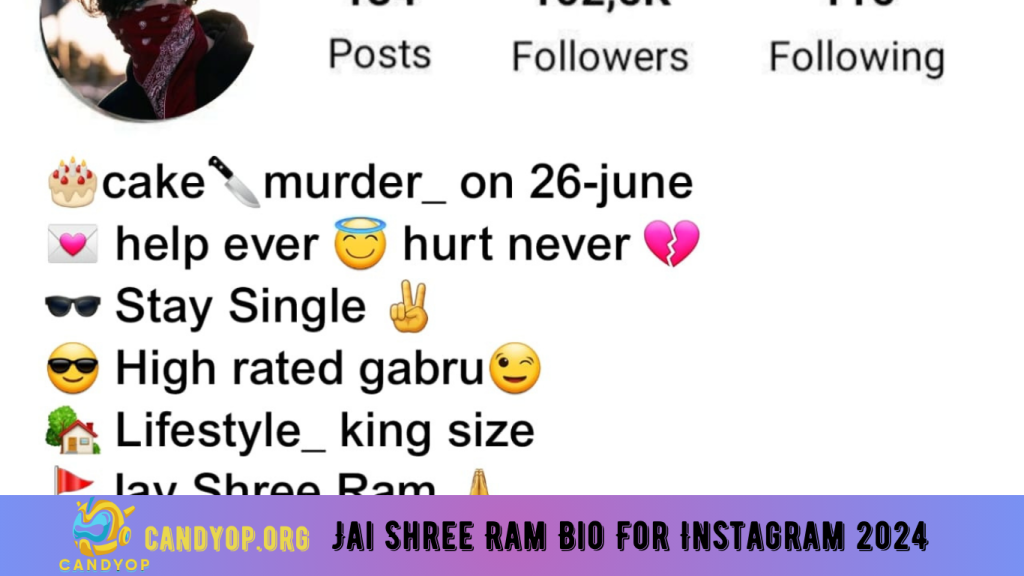 Jai Shree Ram Bio For Instagram 2024