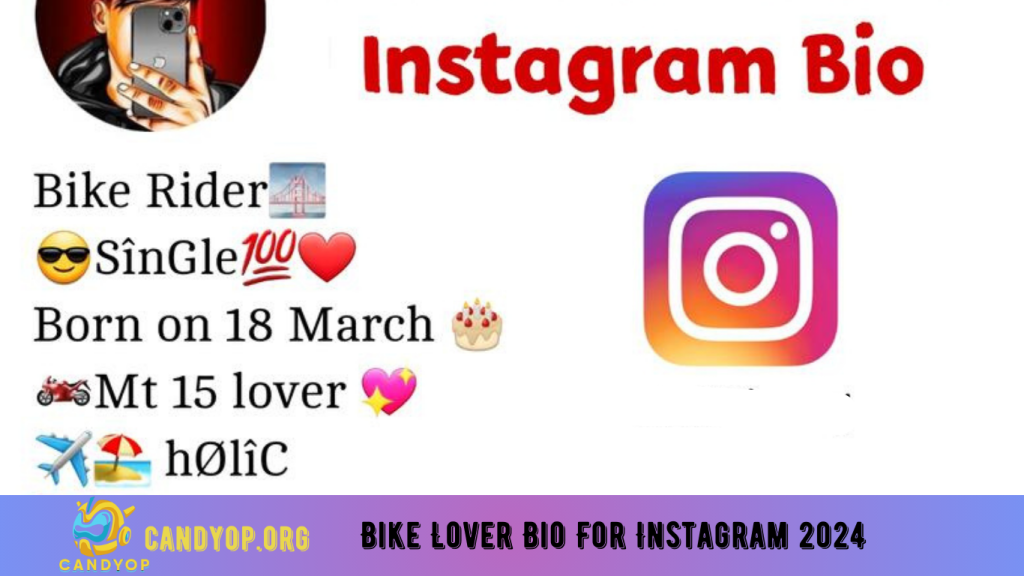 Bike Lover Bio For Instagram 2024