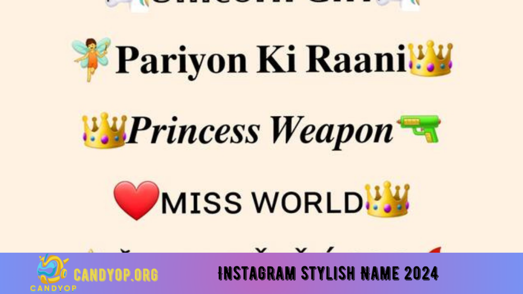 Instagram Stylish Name 2024