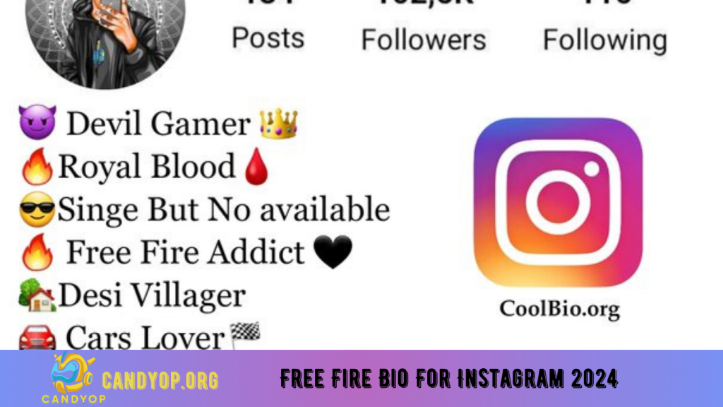 Free Fire Bio For Instagram 2024