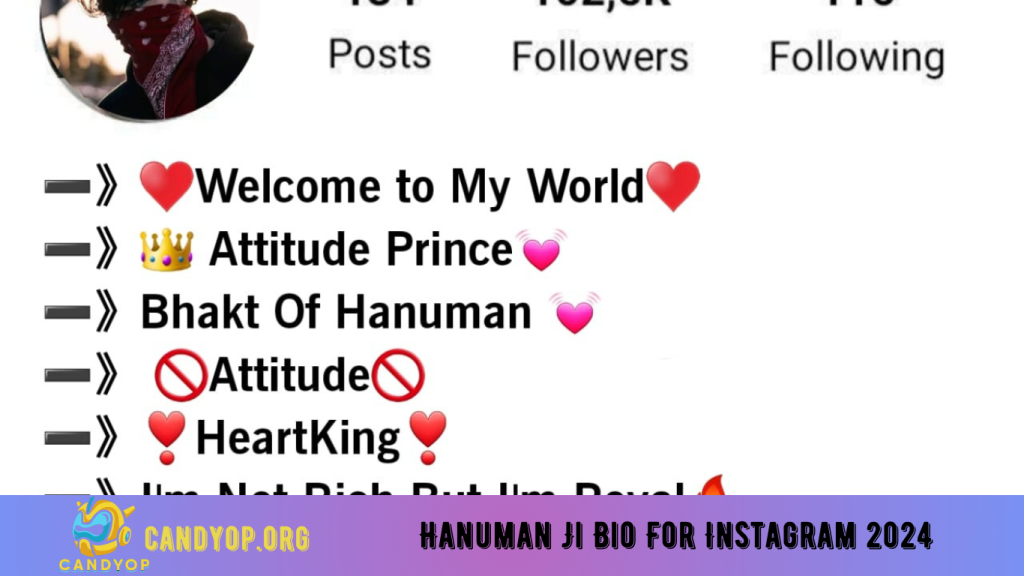 Hanuman Ji Bio For Instagram 2024