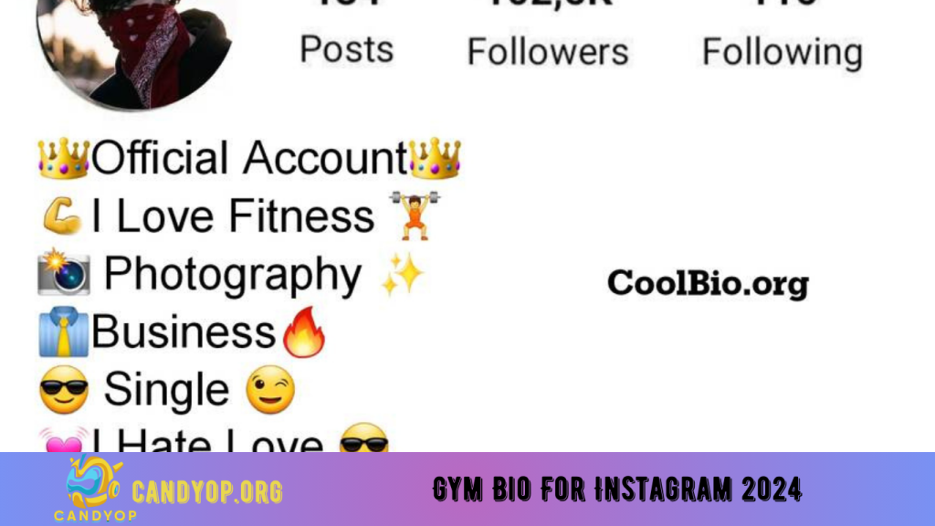 Gym Bio For Instagram 2024