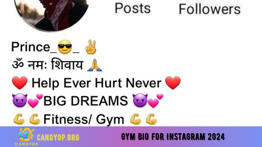 Gym Bio For Instagram 2024